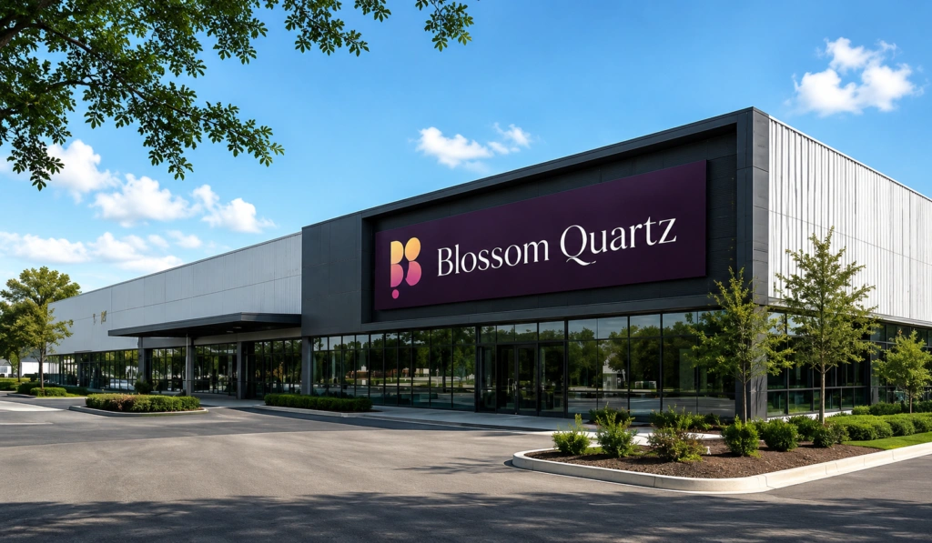 blossom quartz headquarters showroom exterior