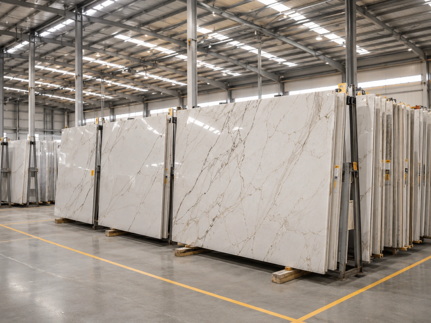 blossom quartz slab traceability system